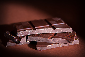 Image showing Chocolate bars