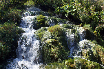 Image showing Waterfall on the river