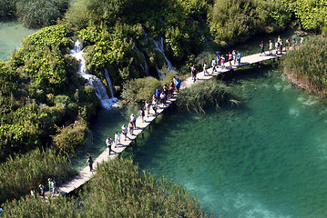 Image showing Tourists