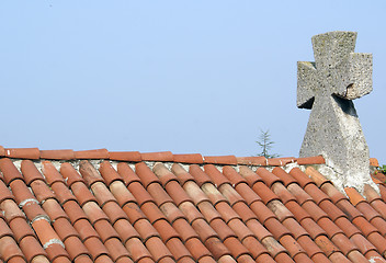 Image showing Stone cross