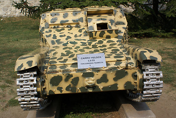 Image showing Italian tanketa