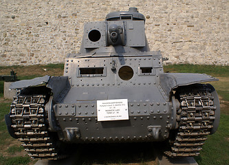 Image showing Grey tank