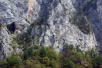 Image showing Cave and mount