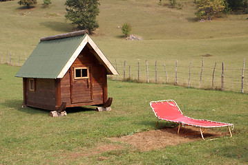 Image showing House and bed