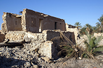 Image showing Ruined house in Old Kebili