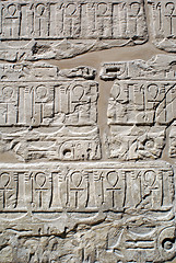 Image showing Hieroglyphics