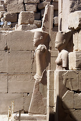 Image showing Two pharaohs