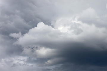 Image showing thunder-storm clouds