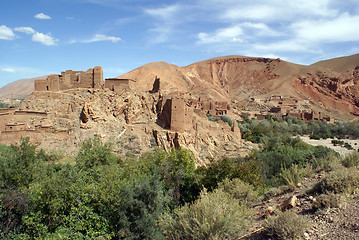 Image showing Village in valley