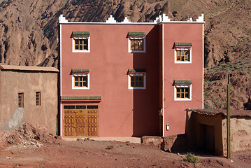 Image showing pink house