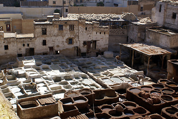 Image showing Old tannery