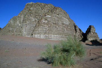 Image showing Mount and sand