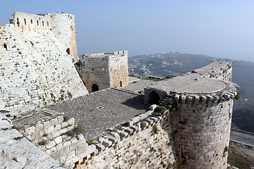 Image showing Walls and towers