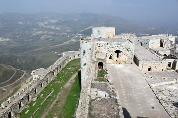 Image showing Castle and mountain