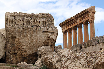 Image showing Stone and columns