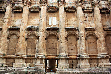 Image showing Inside roman temple