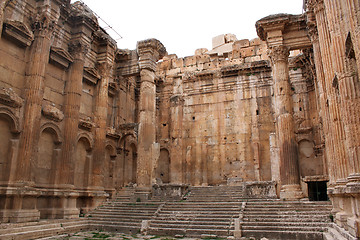 Image showing Inside roman temple