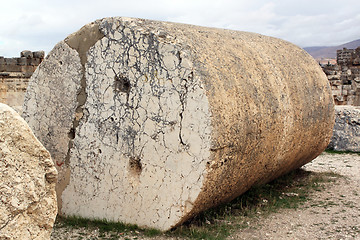 Image showing Marble column