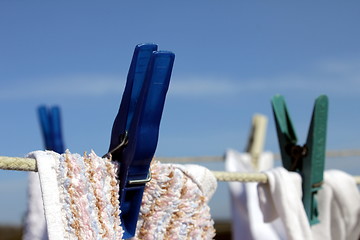 Image showing laundry hanging