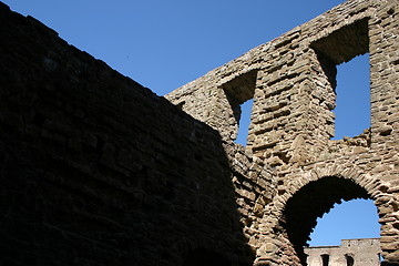 Image showing Castle windows