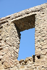 Image showing Castle windows