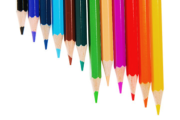 Image showing colored pencils 