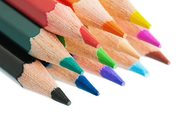 Image showing colored pencils 