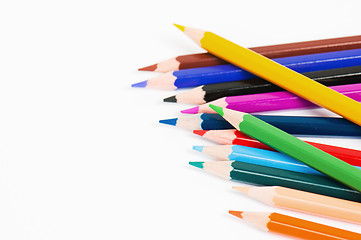 Image showing colored pencils 