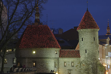 Image showing Yearly christmas in Tallinn