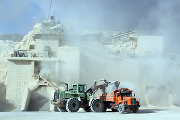 Image showing Dusty quarry