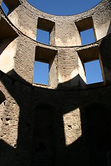 Image showing Castle windows