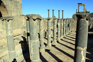 Image showing Basalt columns