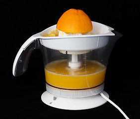 Image showing Citrus Juicer and oranges