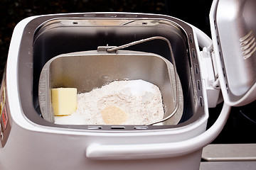 Image showing Home made bread making