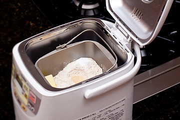 Image showing Home made bread making