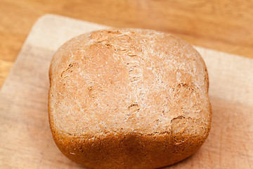 Image showing Wheat bread baked in machine