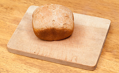 Image showing Wheat bread baked in machine