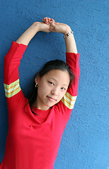 Image showing Beautiful young Korean woman