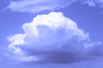 Image showing cloud in sky