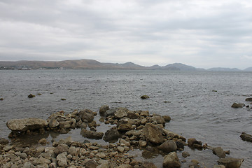 Image showing stones on a coast