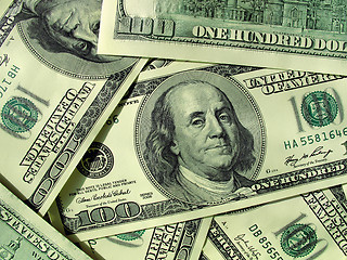 Image showing money background