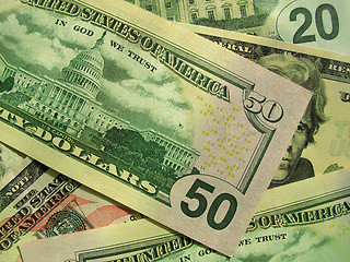 Image showing money background