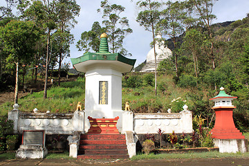 Image showing Stupas