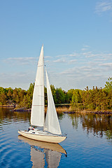 Image showing Sailboat at like