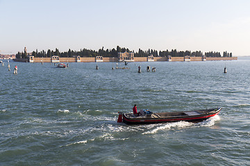 Image showing Venice cemetery