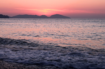 Image showing sea before sunrise