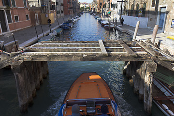 Image showing Bridge under repairs