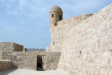 Image showing Door, wall, tower