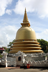 Image showing Golden stupa