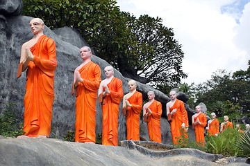 Image showing Monks